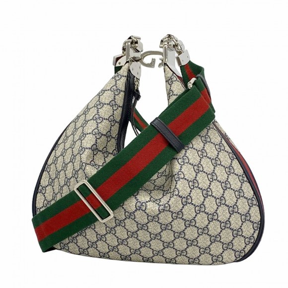 GUCCI Blue Shoulder Bag - Picture 1 of 9